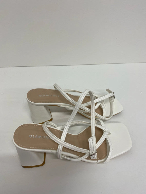 Fabulous Glamorous block heel samples UK6 classic summer KS002