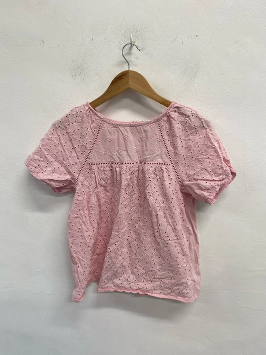 Lovely next embroidered blouse UK 10 HA001