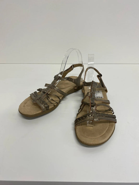 Clarks Fabulous Una Metallic Sandals UK 7 KM005
