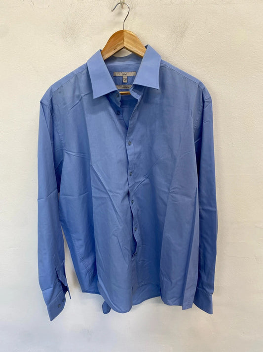 Fabulous men’s regular fit next blue shirt UK  XL AG005