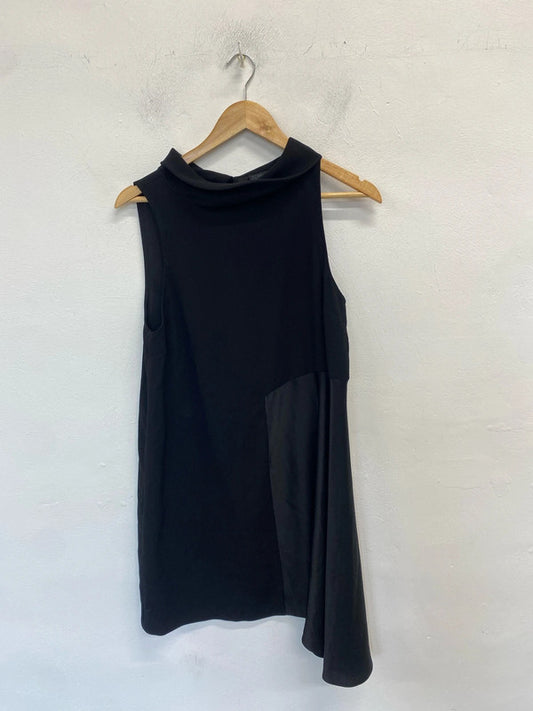 Lovely Topshop shift dress floaty office UK 12 LB010