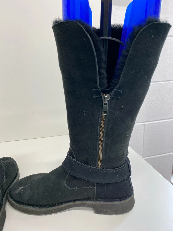 Fabulous Tall Ugg boots western Vibes Black Uk5.5 MS002