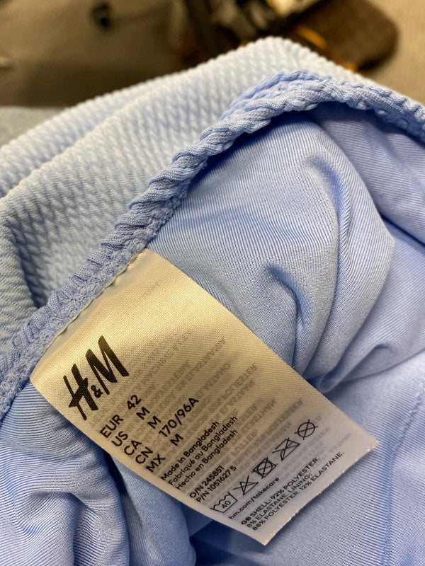 Fabulous duo  bundle 40 of swimsuits seersucker from H&M blue & Baby blue UkM KS002
