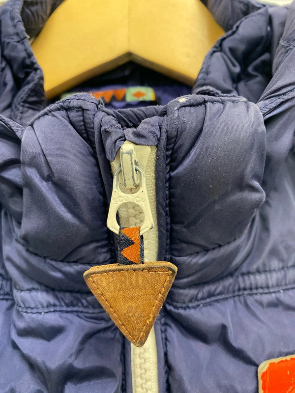 Fabulous Scotch Shrunk navy puffer jacket age 6 JP001