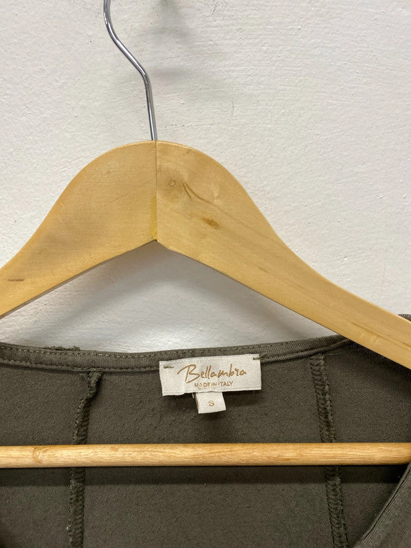 Fab duo of Khaki loose tunic tops dress Uk10 H&M #37 LD003