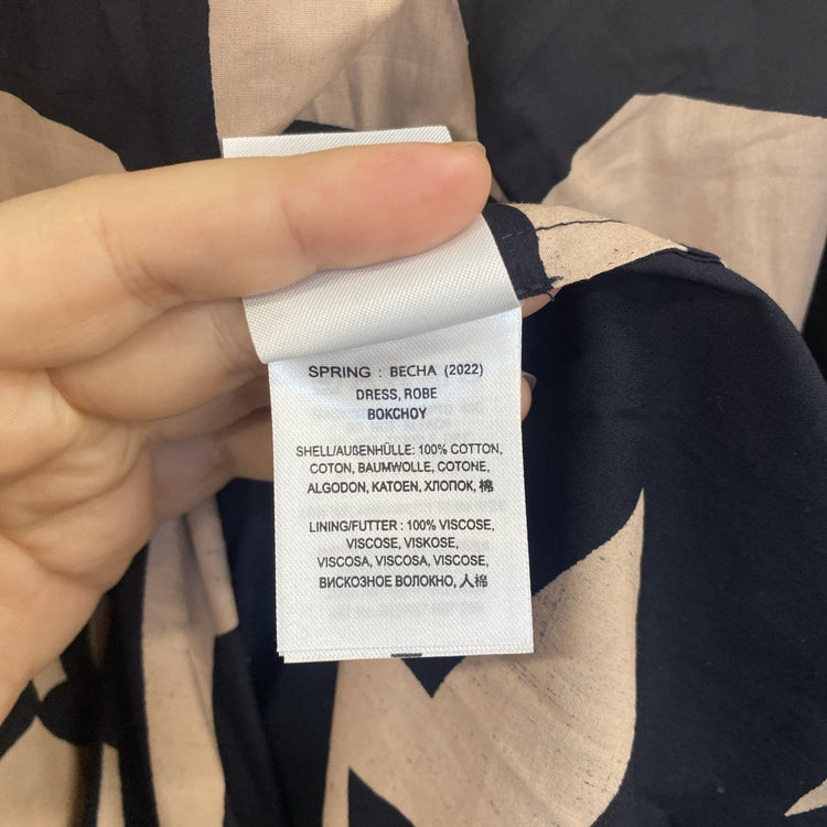 Essential Antwerp Bokchoy Cotton Maxi Dress NWT UK 12 JP001