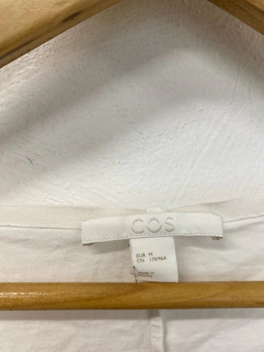 Cute COS white t-shirt M FE001
