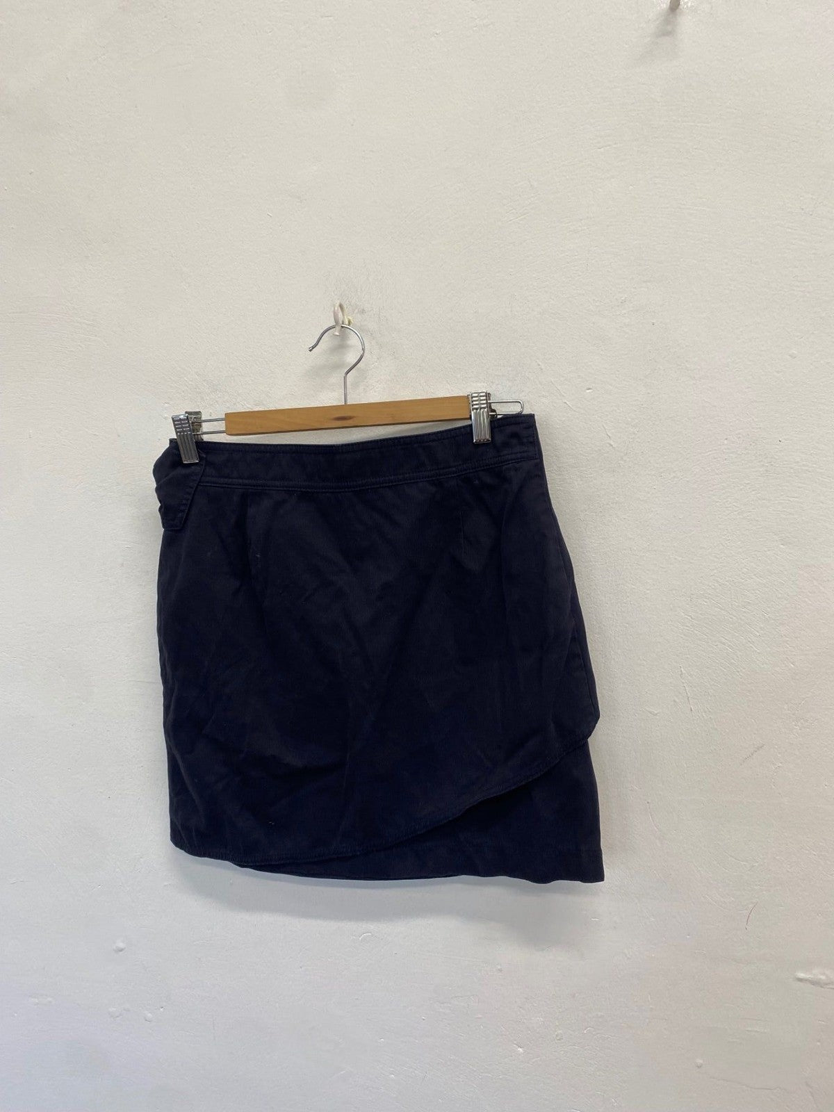 Stunning See by Chloé Mini Skirt UK 8 Navy side tie SD553