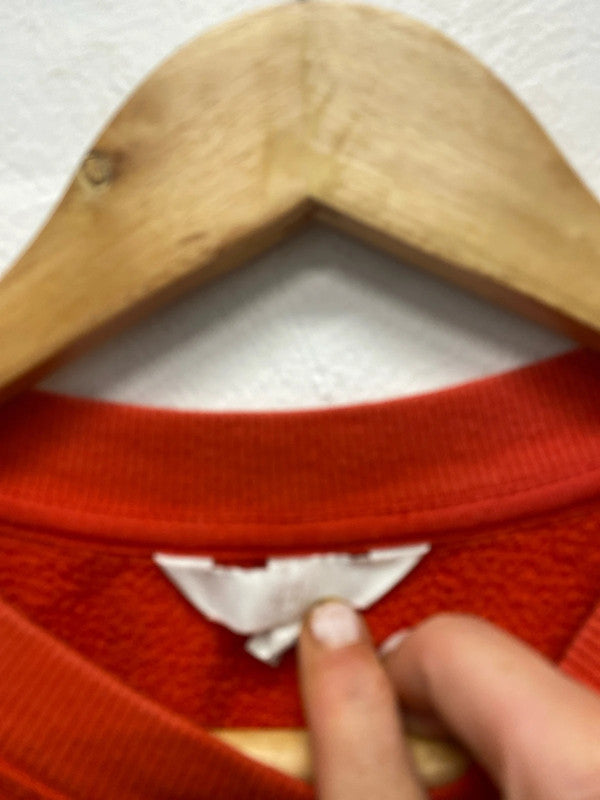 Fab H&M Wisconsin Varsity vibes cropped sweater UkS MA003