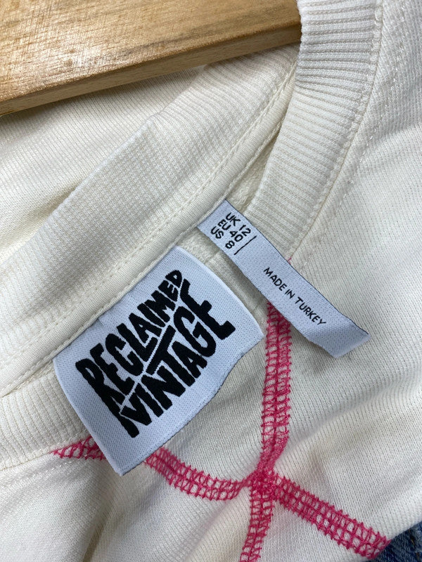 Fabulous Reclaimed Vintage sweatshirt Uk14 santorini KS002