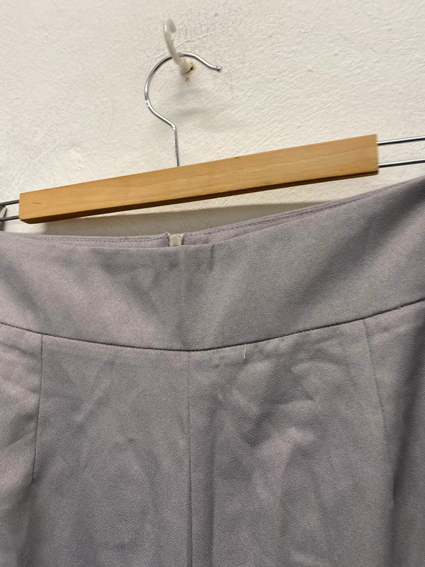 Fabulous Grey wide leg Boohoo Uk14 trousers MS002