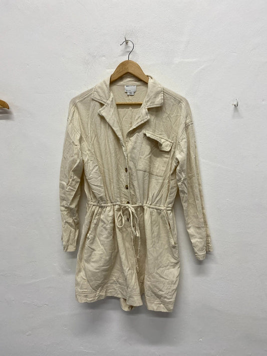 Fabulous asos Design cotton Playsuit boho vibes Uk12 KS002