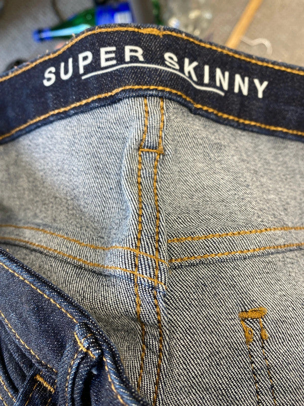 Fabulous M&S Dark super skinny jeans Uk12 Long KW002