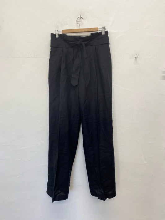 Twenty8Twelve Sienna Miller Stylish Hansel Black Trousers UK 12 KN003