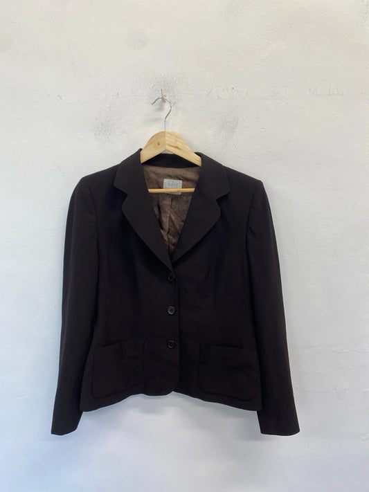 Stunning oasis brown blazer UK 16 MW001