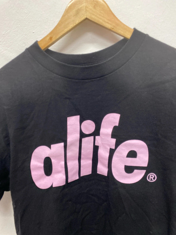 Great ALife T shirt Men’s UkM 100% Cotton black LL003