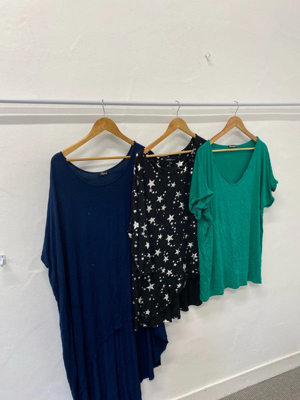 Fabulous Bundle of tunics boho chic Uk20/22 Capsule #4 RG021