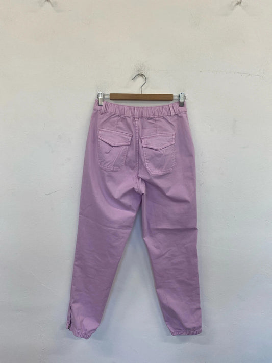 M&S Fabulous Cool Pink Cargo Jeans UK 10 GK002