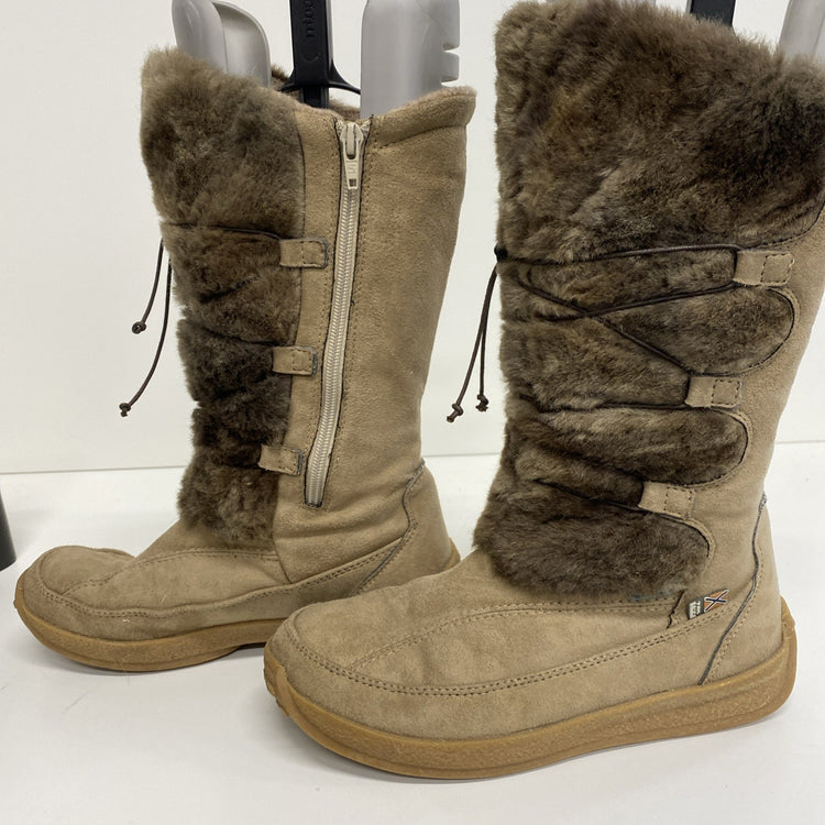 Mammal Rare Squaw Snow boots EU 37 (UK 4) Taupe Suede & Suede Vintage MM005