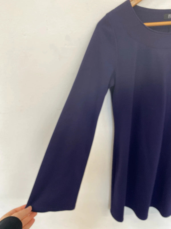 F&F Fabulous Royal Purple Tunic Mini Dress UK 10 SW001