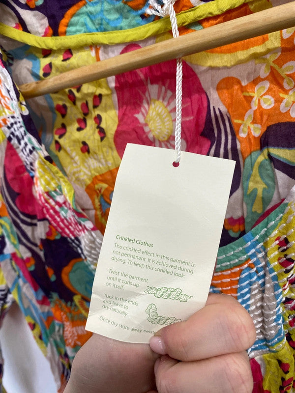 Stunning Boden multicolour pattern tunic top UK 12 LW005