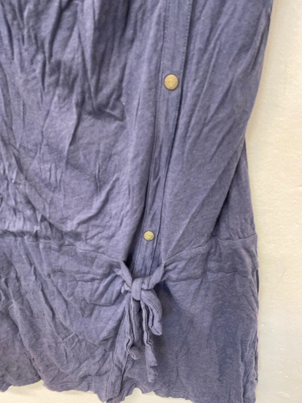 Fabulous Blue Bench Y2K surfer dress beach Uk10 loose fit WS001