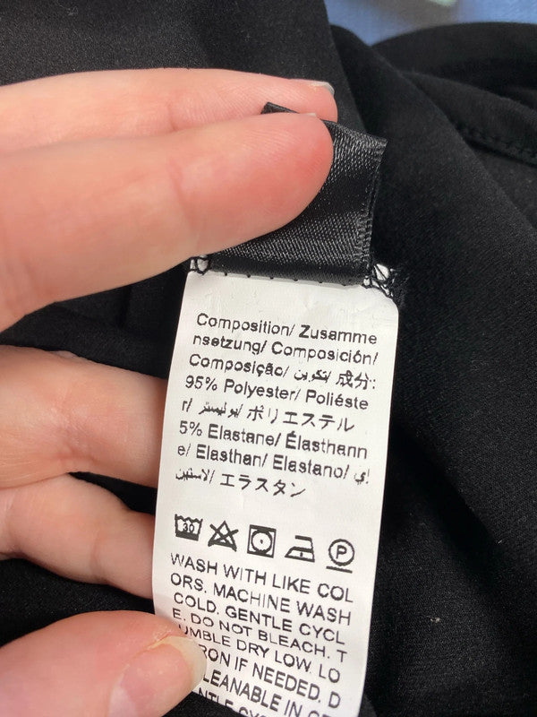 Boohoo New Look Shein Chic Black Tops Trio UK 8-10 #22 LK009