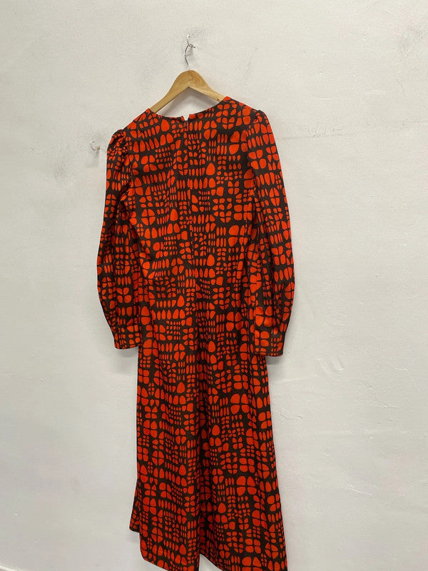 Fabulous Handmade 1960’s Midaxi retro mod dress uk10/12 EC003