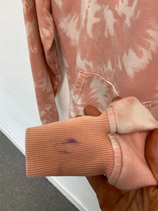 Fabulous Pink tie dye Hoodie by The North Face Unisex Women’s Small JB001