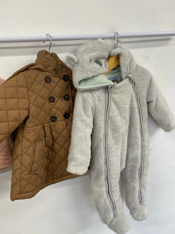 Fabulous girls bundle age 6-9 months winter jacket JoJo Maman BeBe Mamas Papas #25 KM004