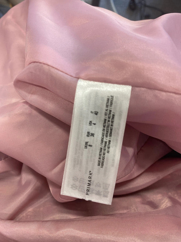 Lovely Primark purple white boucle blazer nwt UK 8 JM008