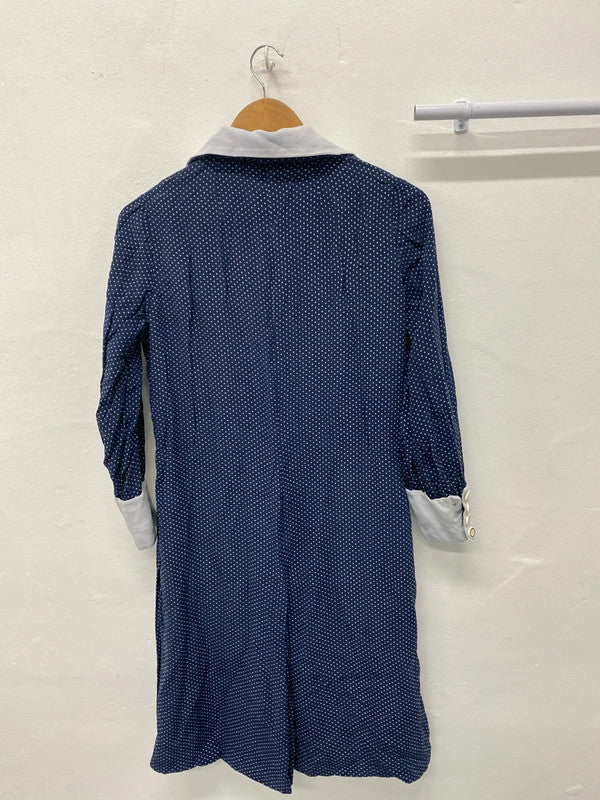 Fabulous vintage dress by Goni Genova nautical vibes Uk12/14 LB001