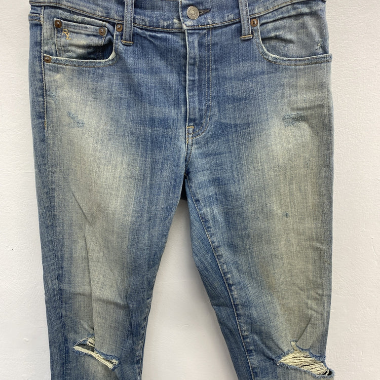 Lovely Ralph Lauren Polo Distressed Blue Jeans W 29 JB001