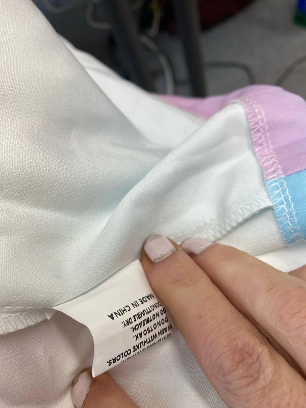 Fabulous rainbow Shein Blazer Uk XXL 16-18 rainbows 🌈 YM001