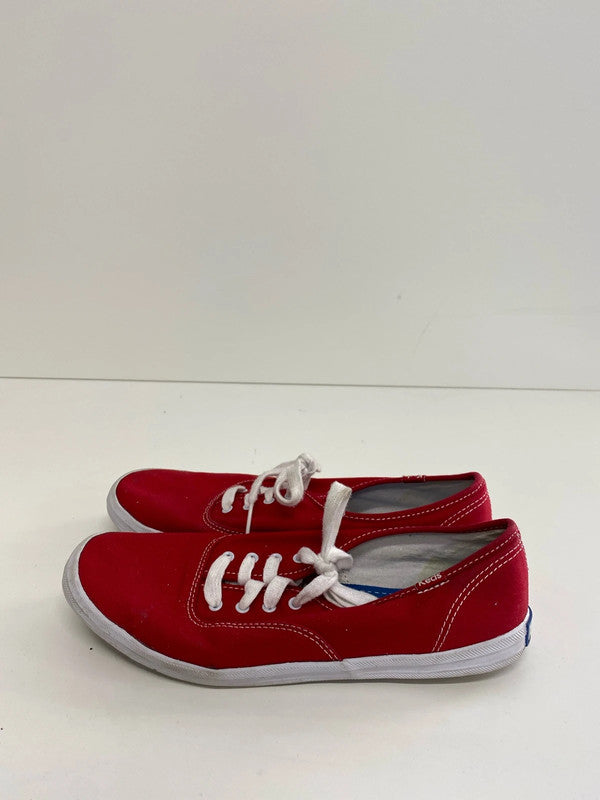 Fab Cherry Red Classic Keds Uk7.5 trainers JH001