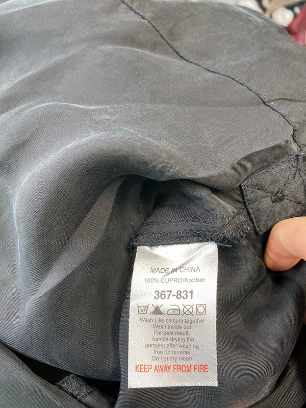 Fabulous Next Tunic dress slinky Uk 16 black classic KM003