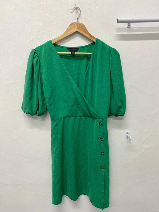 Fabulous Emerald Green midi dress classic Uk18 LG006