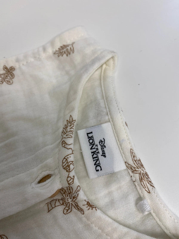 Fabulous Lion King baby gro summer and Hat summer Age 3-6 EW005