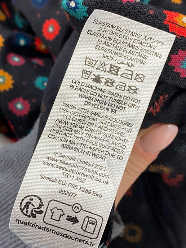 Lovely Seasalt Cornwall floral dress UK 14 KS003