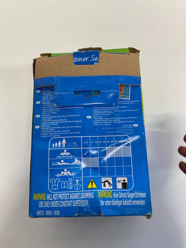 Fabulous Zoggs Trainer swimming ring seat age 0-12 months AL002