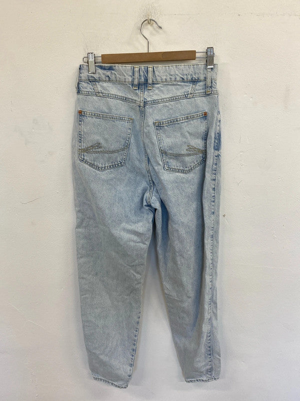 River Island Trendy Light Blue Boyfriend Jeans UK 10 LN001