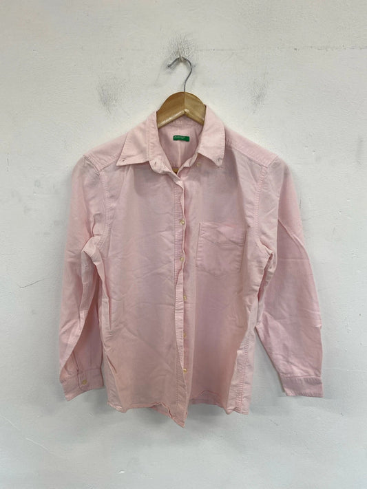 United Colors of Benetton Stylish Pink Shirt Size M-L MM005