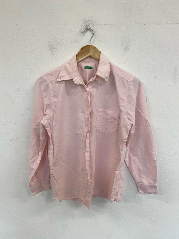 United Colors of Benetton Stylish Pink Shirt Size M-L MM005