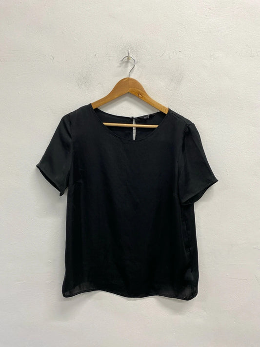 Fabulous Next satin evening top Uk12 classic LB001