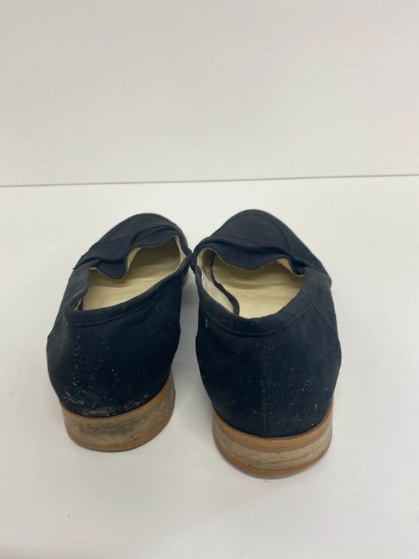 Fabulous Beyond Skin black loafers Not leather Uk7 eur40 RF001