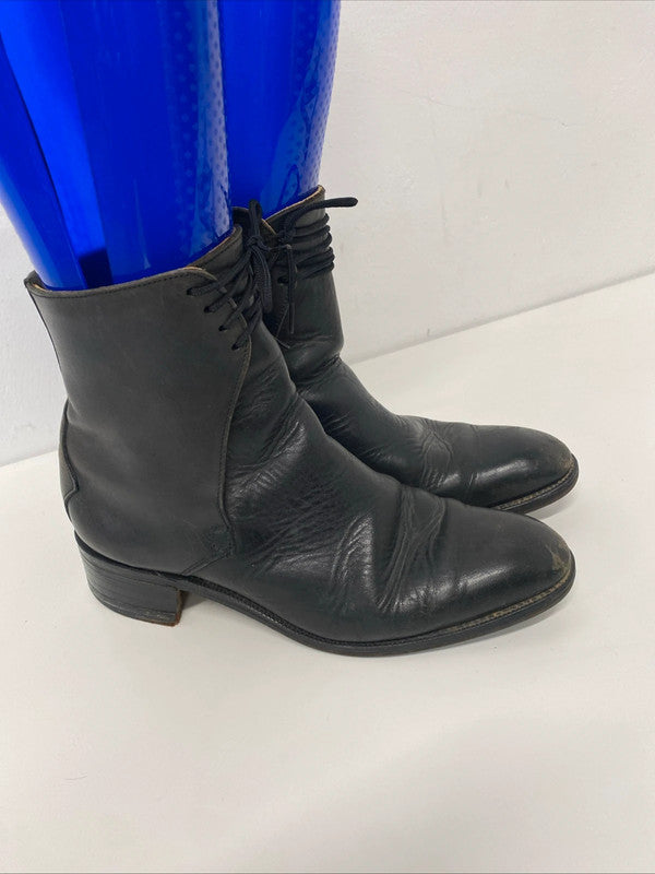 Fabulous Jeffrey West handmade leather ankle boots Uk5 AM011