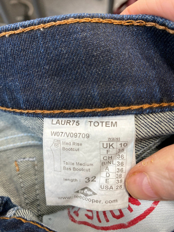 Fabulous Lee Cooper Medium rise bootcut Jeans Uk10 L32 MM005