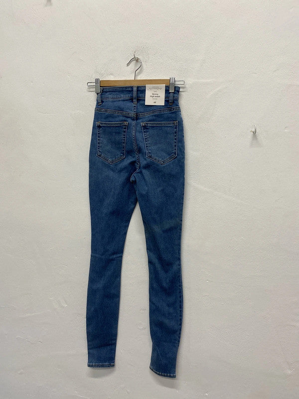 Fabulous high waist skinny jeans from H&M UkXS RG020