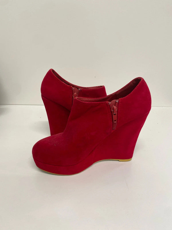 Fabulous duo of heels red black #7 UK5 MA003