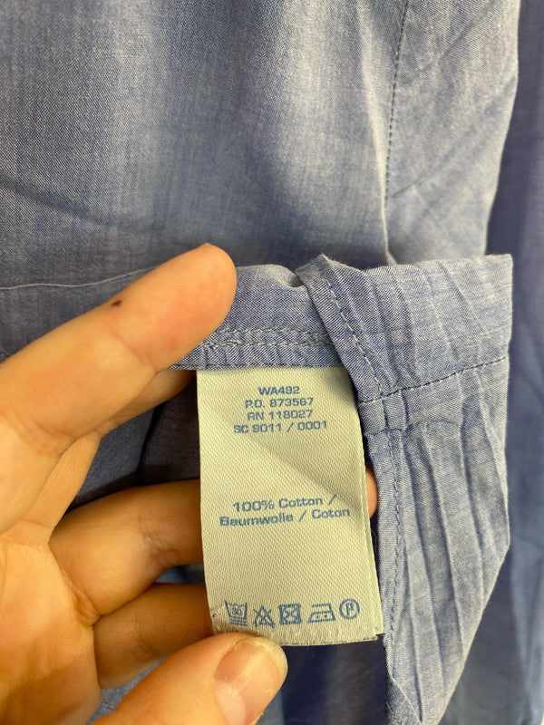 Boden Chic Light Blue Button Up Shirt UK 10 MM005